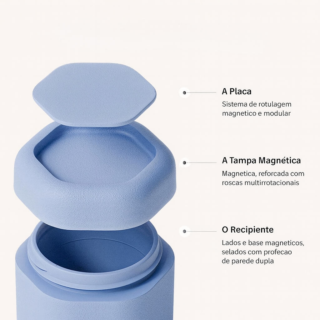 Trove - Magnetic Travel Containers